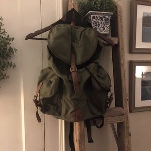 Olive Green Backpack